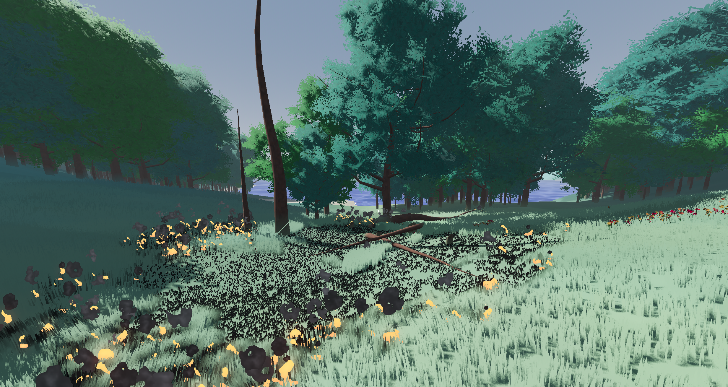 image from Simulating Forest Fires
