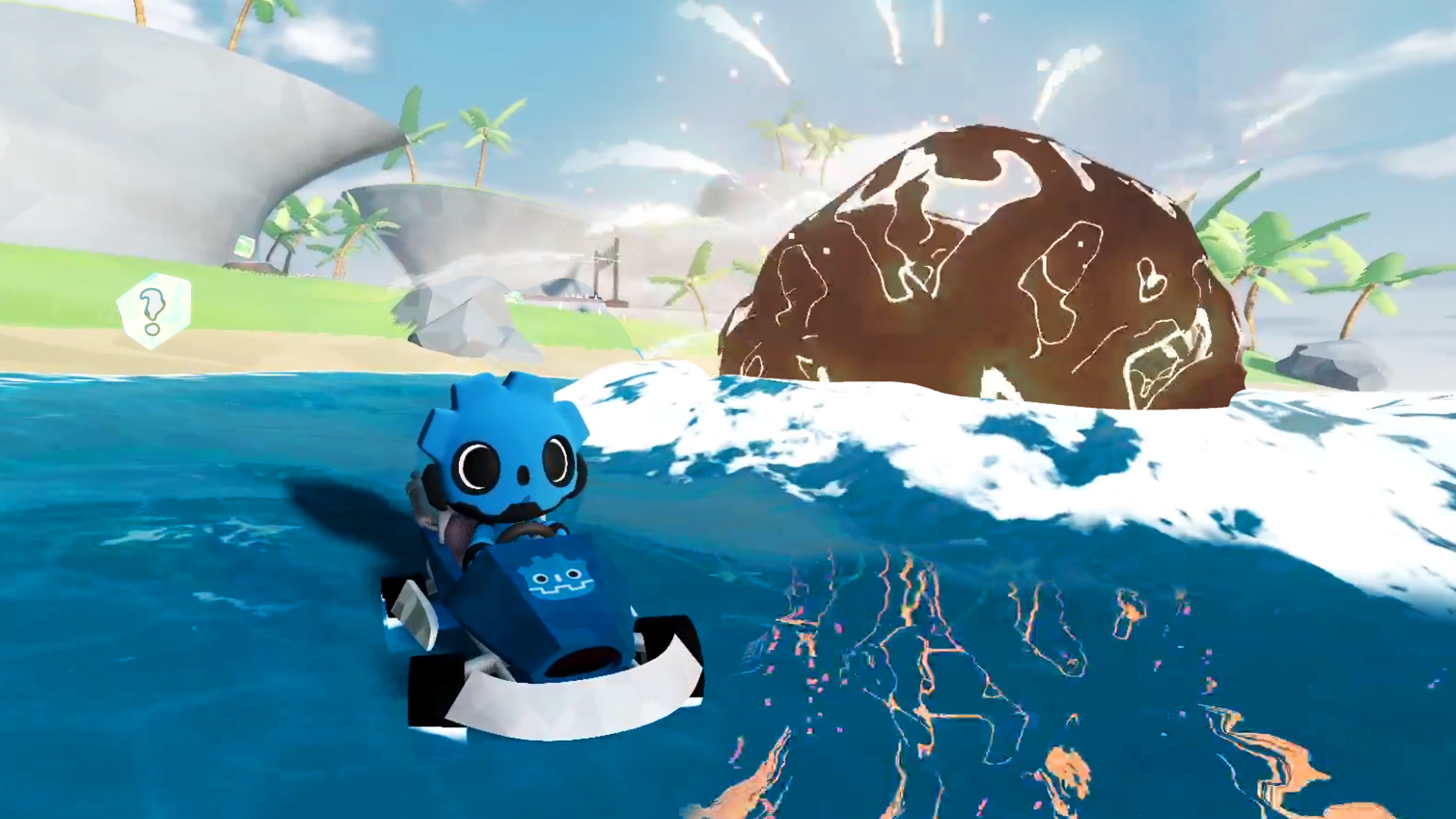image from Recreating the water physics from Mario Kart World